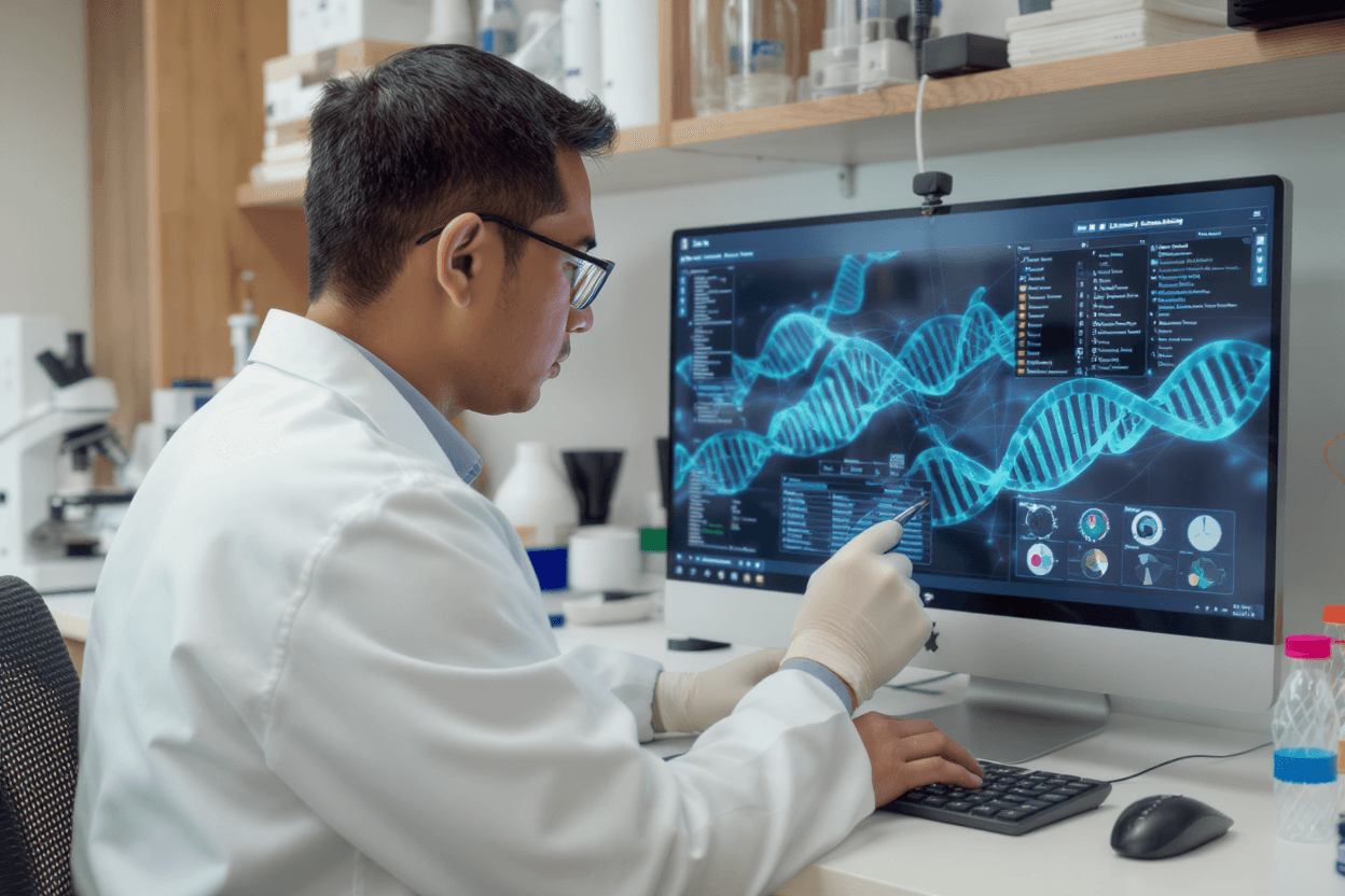 Cover image for Tes Genomik